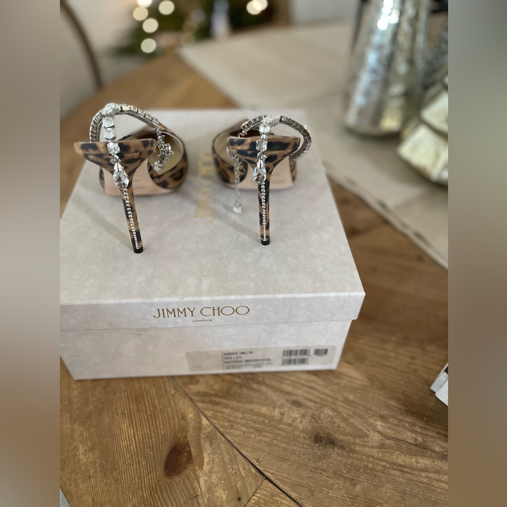 Jimmy choo size 37 animal print!